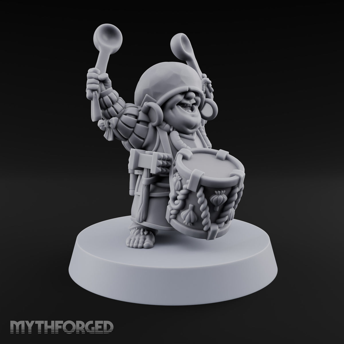 Wooden Spoons, Full Orchestra Halfling Drummer