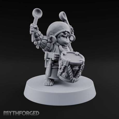 Wooden Spoons, Full Orchestra Halfling Drummer