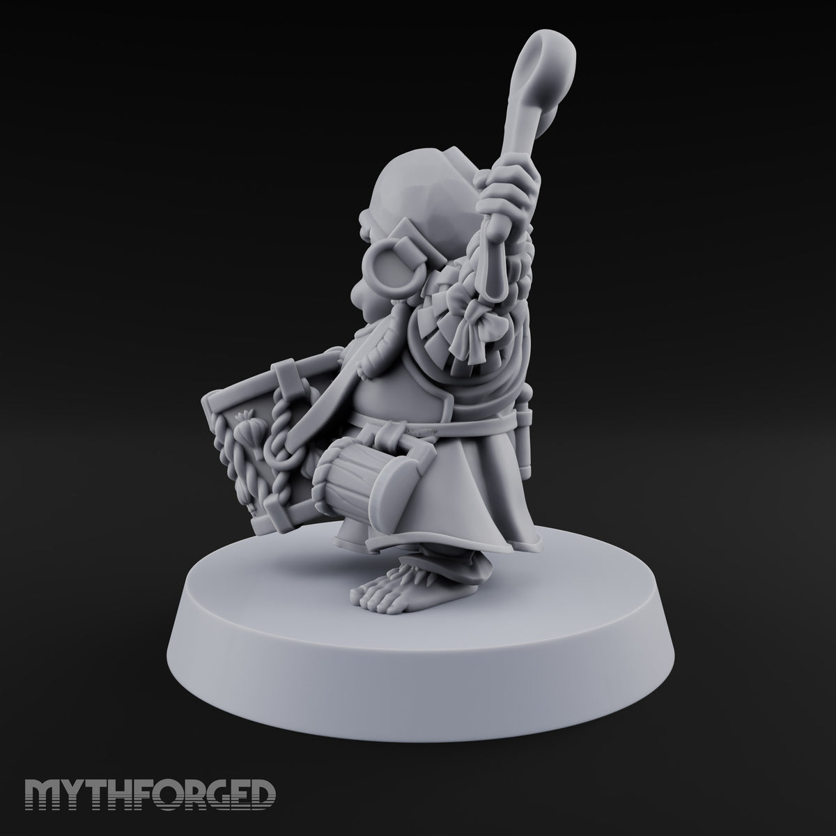 Wooden Spoons, Full Orchestra Halfling Drummer