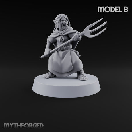 The Harvest Fights Back Halfling Farmers — B