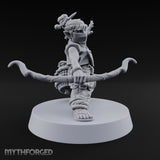 Face Covered, Basket Full Halfling Rogue — Masked · Bow