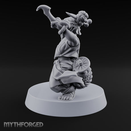 Face Covered, Basket Full Halfling Rogue — Masked · Claws