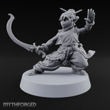 Face Covered, Basket Full Halfling Rogue — Masked · Sword