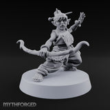 Face Covered, Basket Full Halfling Rogue — Unmasked · Bow