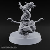 Face Covered, Basket Full Halfling Rogue — Unmasked · Bow
