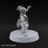 Face Covered, Basket Full Halfling Rogue — Unmasked · Claws
