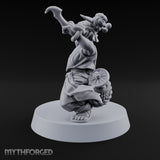 Face Covered, Basket Full Halfling Rogue — Unmasked · Claws