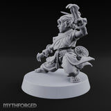 Face Covered, Basket Full Halfling Rogue — Unmasked · Claws