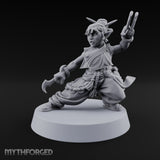 Face Covered, Basket Full Halfling Rogue — Unmasked · Claws