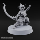 Face Covered, Basket Full Halfling Rogue — Unmasked · Sword