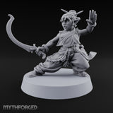 Face Covered, Basket Full Halfling Rogue — Unmasked · Sword