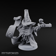 Aiming Down The Sights Halfling Inquisitor Miniature for Dungeons and Dragons, Pathfinder or other TTRPGs