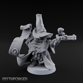 Aiming Down The Sights Halfling Inquisitor Miniature for Dungeons and Dragons, Pathfinder or other TTRPGs