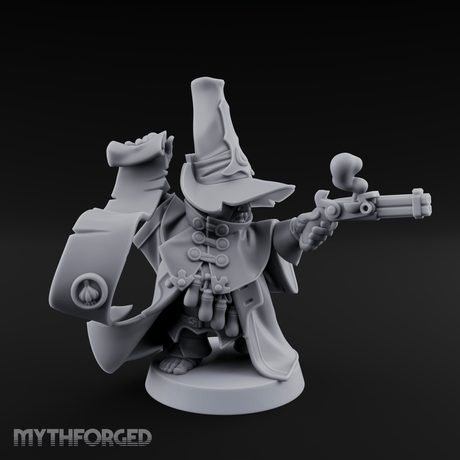 Aiming Down The Sights Halfling Inquisitor Miniature for Dungeons and Dragons, Pathfinder or other TTRPGs