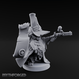 Aiming Down The Sights Halfling Inquisitor Miniature for Dungeons and Dragons, Pathfinder or other TTRPGs