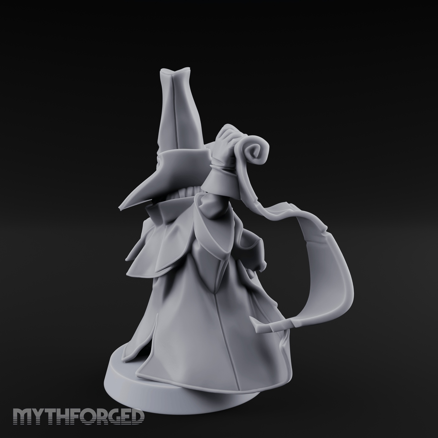 Aiming Down The Sights Halfling Inquisitor Miniature for Dungeons and Dragons, Pathfinder or other TTRPGs