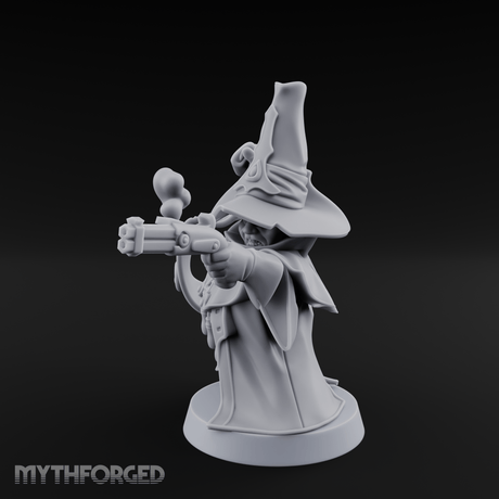 Aiming Down The Sights Halfling Inquisitor Miniature for Dungeons and Dragons, Pathfinder or other TTRPGs