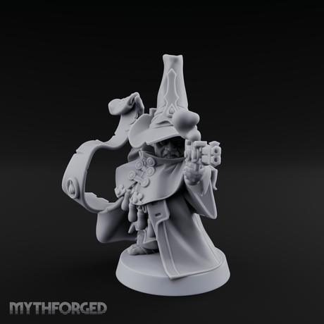 Aiming Down The Sights Halfling Inquisitor Miniature for Dungeons and Dragons, Pathfinder or other TTRPGs