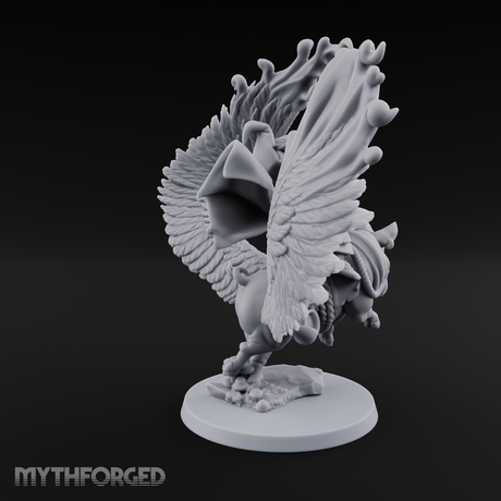 Rainbow Pig Riding Halfling Mage Miniature for Dungeons and Dragons, Pathfinder or other TTRPGs
