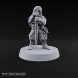 The Watchfire Calls Them Forward Halfling Soldier A