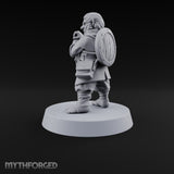 The Watchfire Calls Them Forward Halfling Soldier A