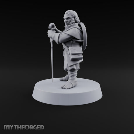 The Watchfire Calls Them Forward Halfling Soldier A