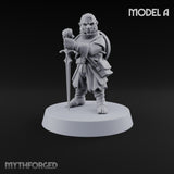 The Watchfire Calls Them Forward Halfling Soldiers — A
