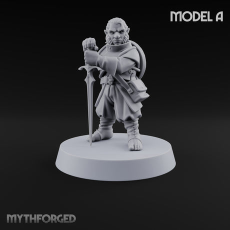 The Watchfire Calls Them Forward Halfling Soldiers — A