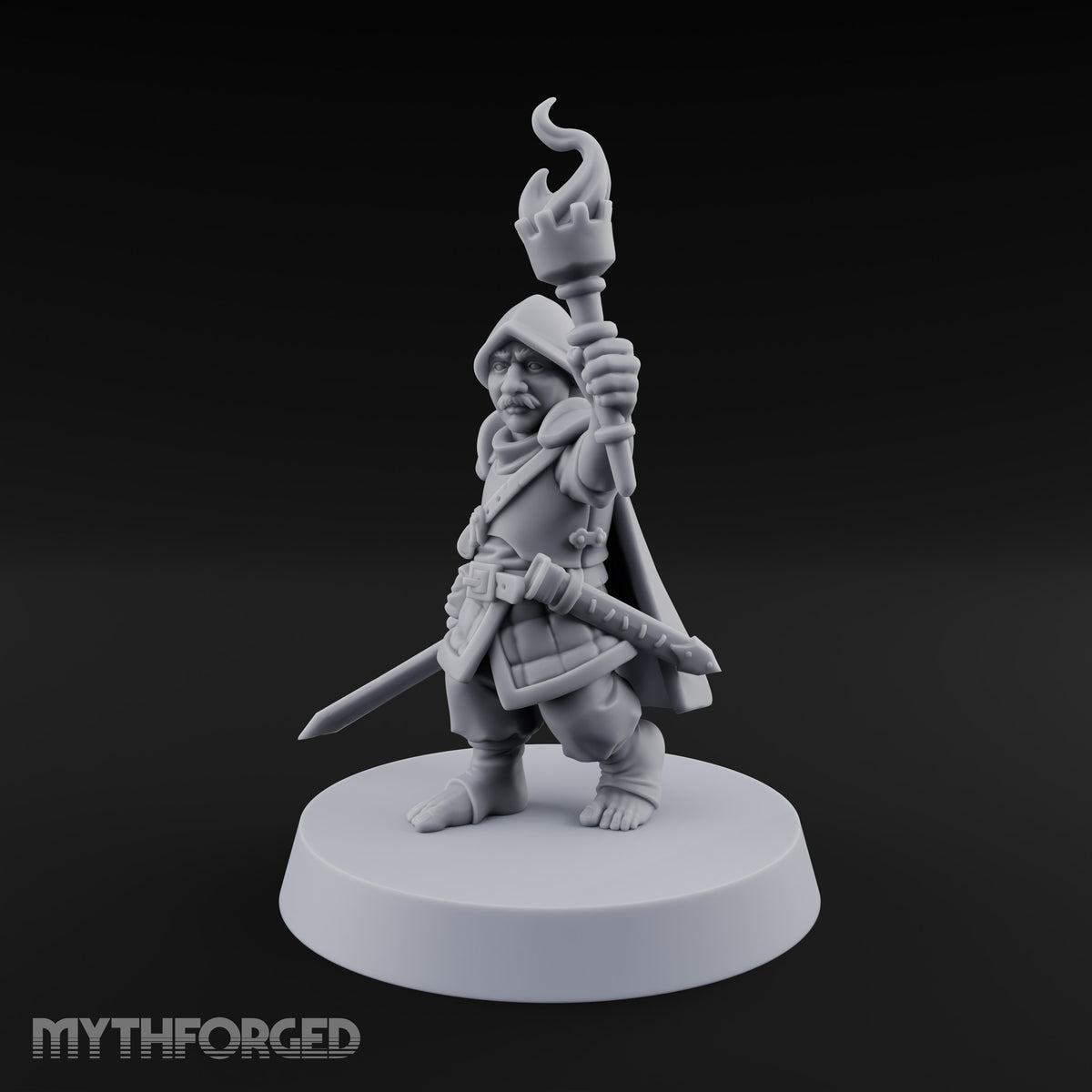The Watchfire Calls Them Forward Halfling Soldiers — B
