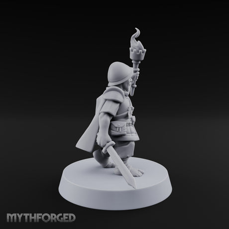The Watchfire Calls Them Forward Halfling Soldier B
