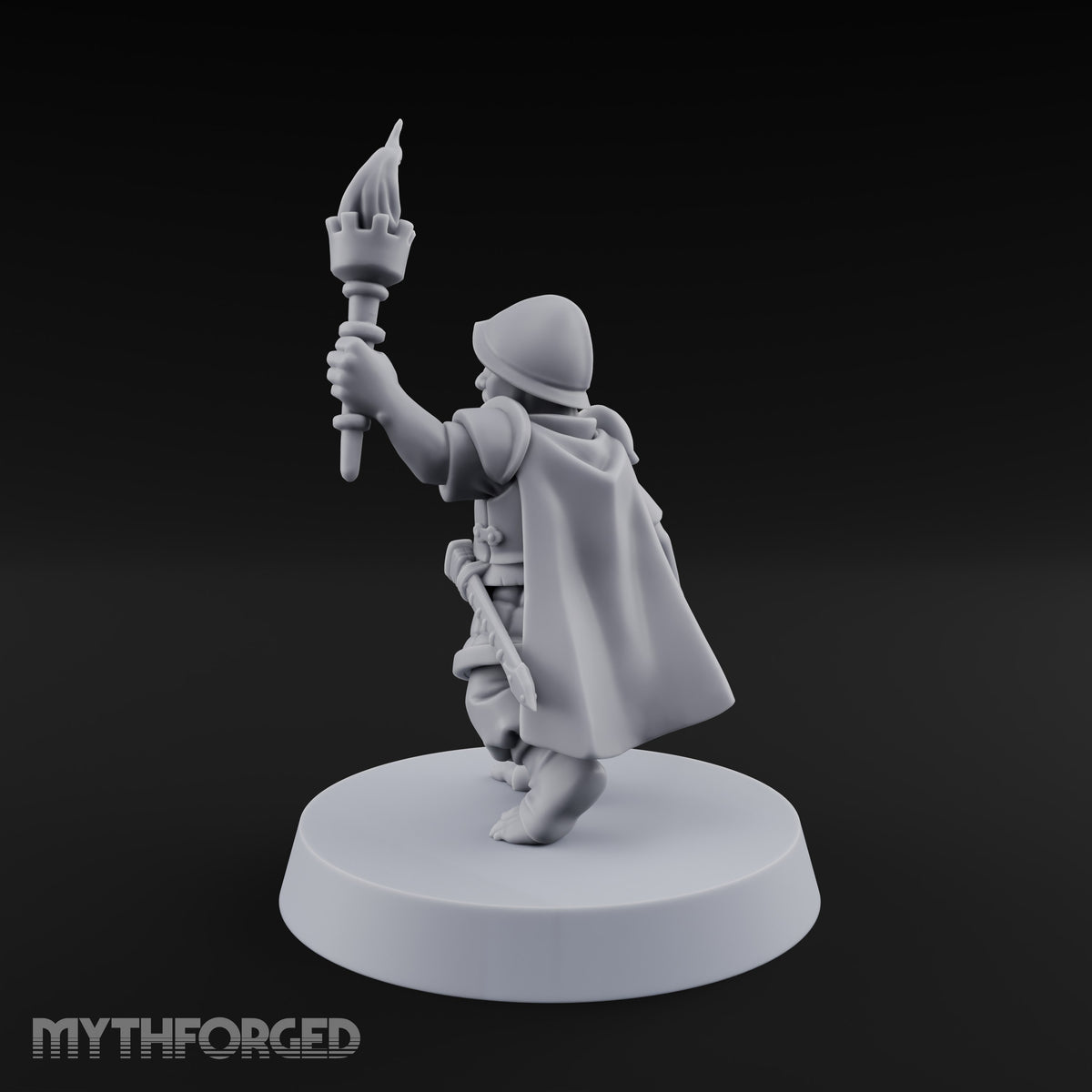 The Watchfire Calls Them Forward Halfling Soldier B