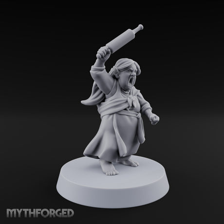 The Village Has Had Enough Halfling Villagers — A
