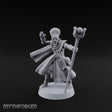 Hand Gesturing Ancient Priest