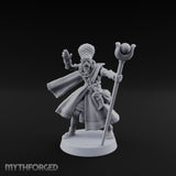 Hand Gesturing Ancient Priest