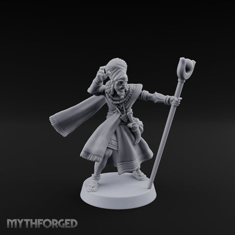 Hand Gesturing Ancient Priest gallery 2