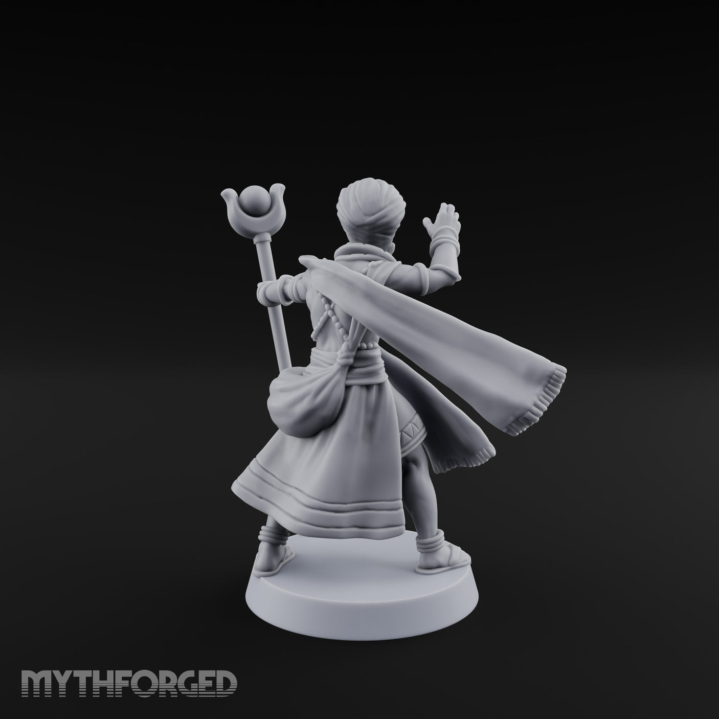 Hand Gesturing Ancient Priest gallery 5