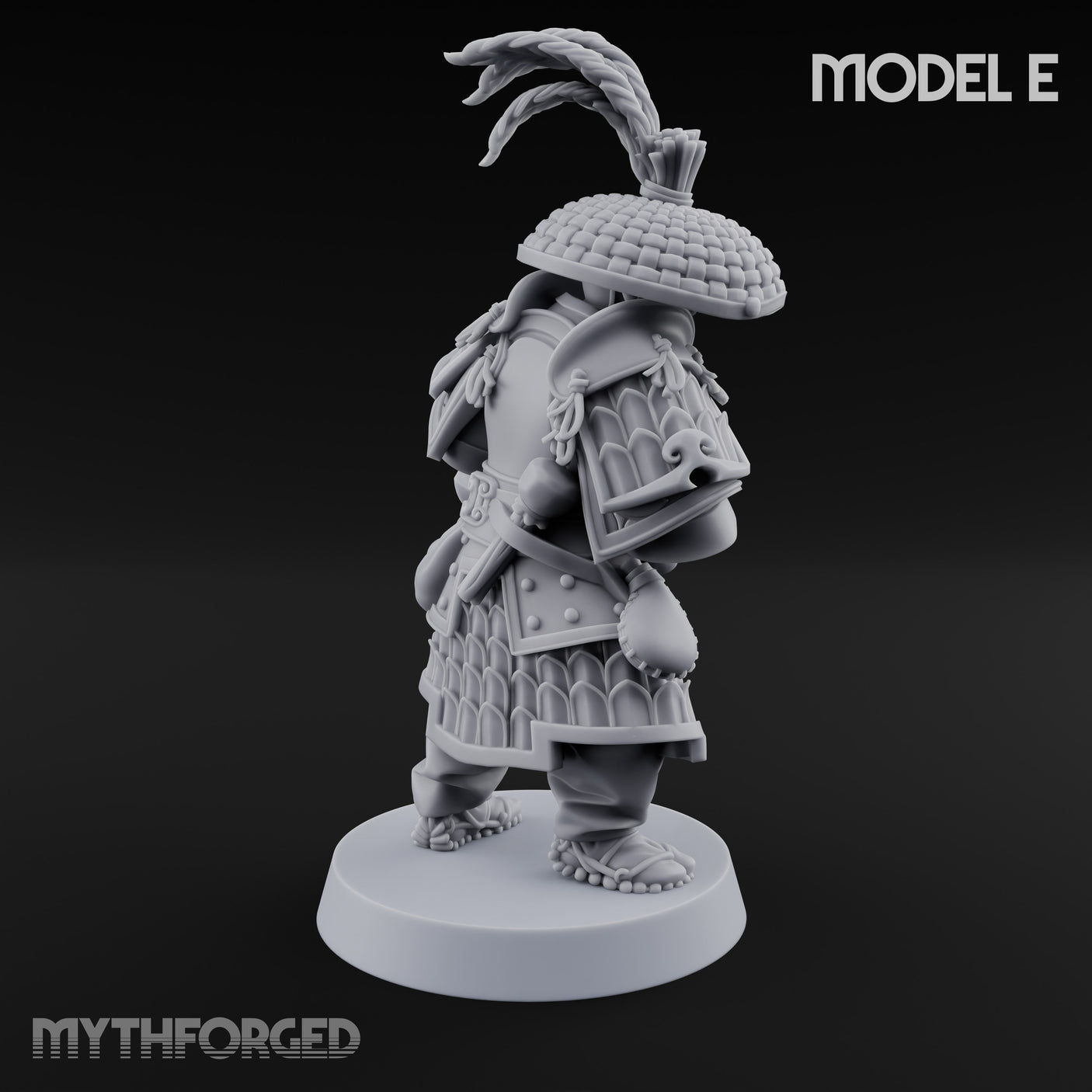 Hand Mortar Lugging Thunder Warriors Miniature for Dungeons and Dragons, Pathfinder or other TTRPGs