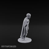 Hand On Heart Human Beggar Miniature for Dungeons and Dragons, Pathfinder or other TTRPGs