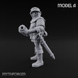 Handgun Clutching Human Handgunner A Miniature for Dungeons and Dragons, Pathfinder or other TTRPGs