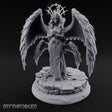 Hands Clasped Angel Priestess Miniature for Dungeons and Dragons, Pathfinder or other TTRPGs