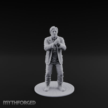 Hands Shackled Human Prisoner Miniature for Dungeons and Dragons, Pathfinder or other TTRPGs