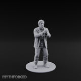 Hands Shackled Human Prisoner Miniature for Dungeons and Dragons, Pathfinder or other TTRPGs