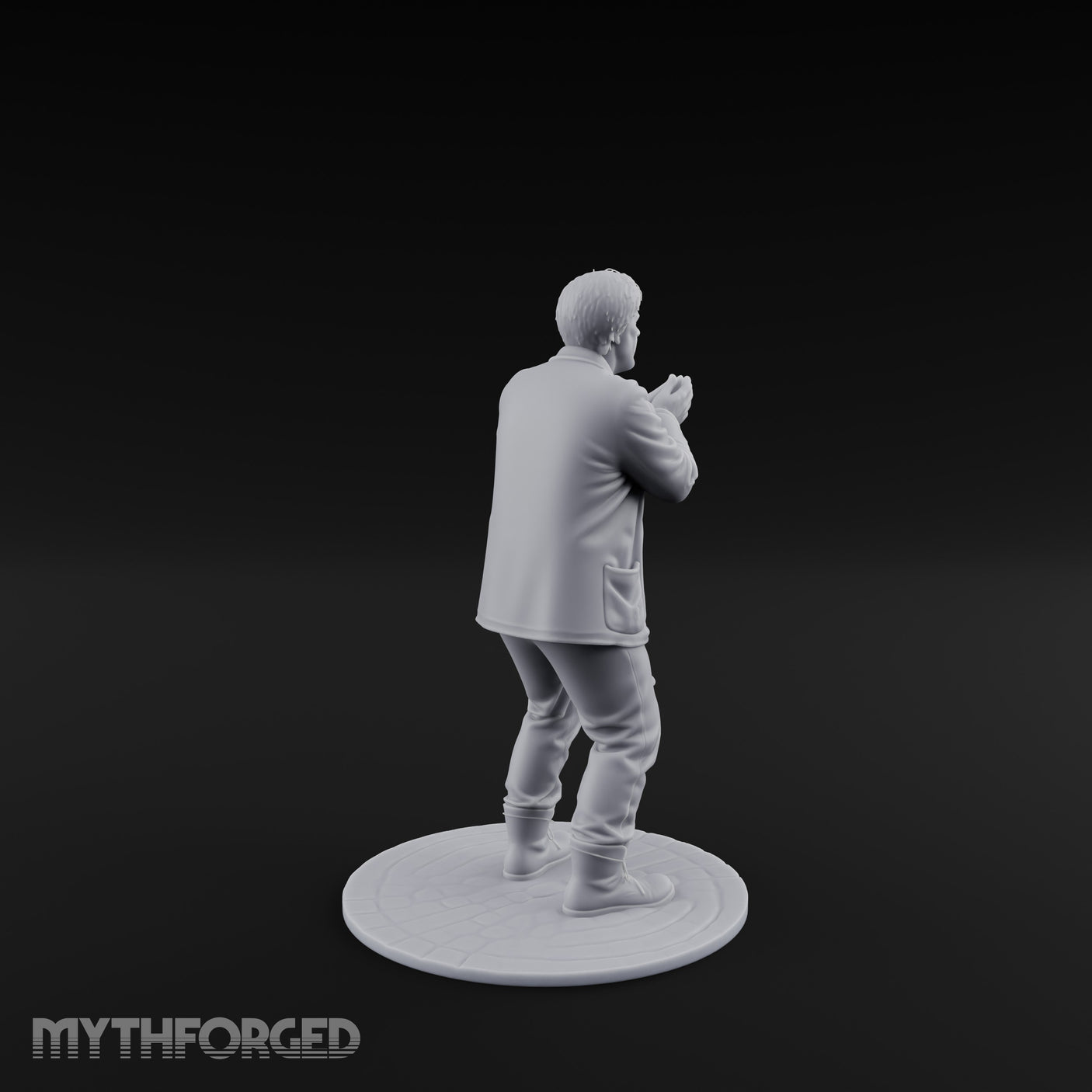 Hands Shackled Human Prisoner Miniature for Dungeons and Dragons, Pathfinder or other TTRPGs