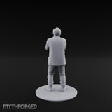 Hands Shackled Human Prisoner Miniature for Dungeons and Dragons, Pathfinder or other TTRPGs