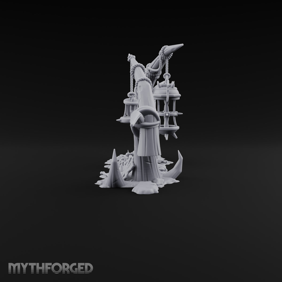 Where the Badlands Grow Teeth Horned Badlands Terrain Piece A