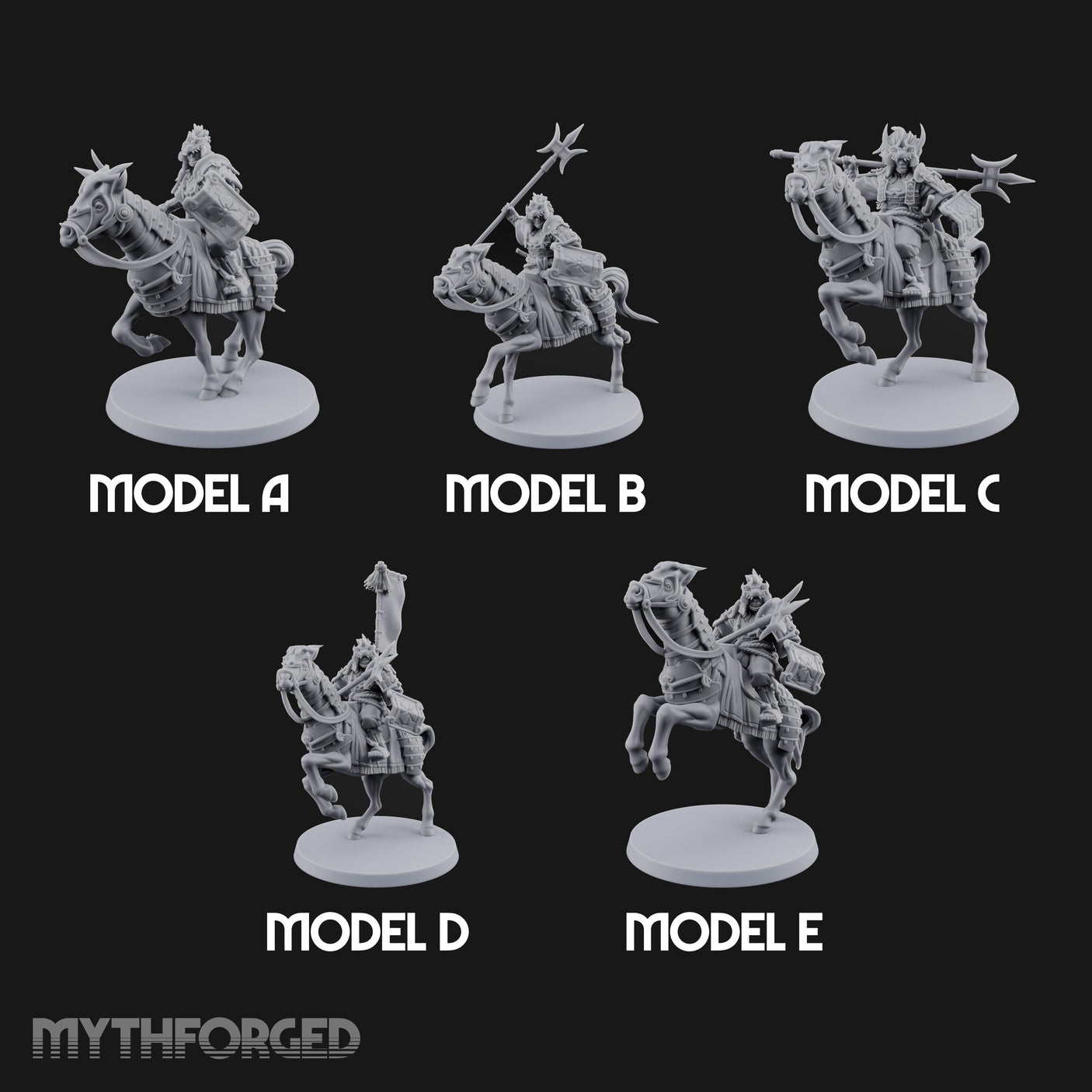 Hard Charging Nomad Cavalry — Full Set