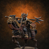 Hard Charging Nomad Cavalry C — painted concept preview (miniature supplied unpainted)
