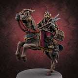 Hard Charging Nomad Cavalry E — painted concept preview (miniature supplied unpainted)