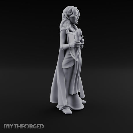 Harp Plucking Elf Bard gallery 3