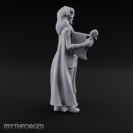 Harp Plucking Elf Bard gallery 4
